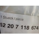 (GYÁRI ÚJ) BMW Isofix burkolat 1-es E81 / E82 / E87+LCI / E88 / F20+LCI / 3-as E90+LCI / E91+LCI / X1 E84