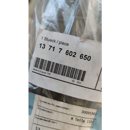 (GYÁRI ÚJ) BMW Levegőcső 1-es sorozat F20+LCI / F21+LCI / 2-es sorozat F22 / F23 / F87 M2+LCI / 3-as sorozat F30+LCI / F31+LCI / F34 GT+LCI / 4-es sorozat F32+LCI / F33+LCI / F36 Gran Coupé+LCI