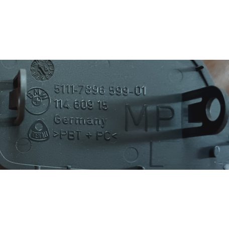 (GYÁRI ÚJ) BMW Fényszórómoso fedél jobb és bal oldali 5-ös sorozat E60 / E61 ÁR/DB