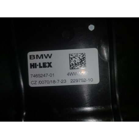 [GYÁRI ÚJ] BMW - ABLAKEMELŐ PANEL - BAL OLDALI HÁTSÓ - 1-ES / F40 - | 51 33 7465247 |