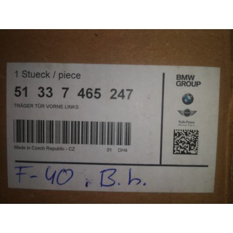 [GYÁRI ÚJ] BMW - ABLAKEMELŐ PANEL - BAL OLDALI HÁTSÓ - 1-ES / F40 - | 51 33 7465247 |