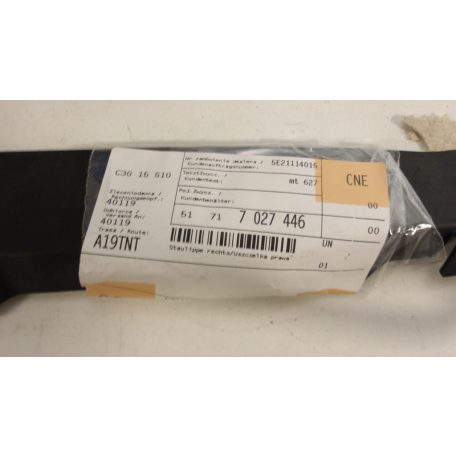 [GYÁRI ÚJ] BMW E65/E66 ELSŐ LÖKHÁRÍTÓ BAL/JOBB  ALATTI BURKOLAT 7027446