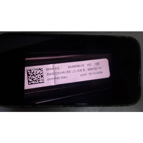  (GYÁRI BONTOTT) BMW G20 M ANTENNA BURKOLAT 5A33E86