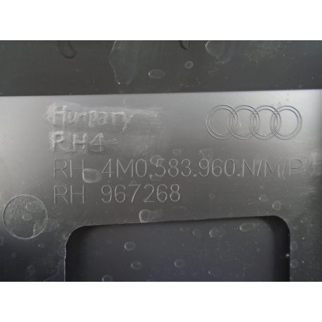 [GYÁRI ÚJSZERŰ] AUDI Q7 - Ajtódíszlécek - Jobb Hátsó - Jobb Első (ÁR/DB!)