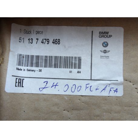 [GYÁRI ÚJ] BMW JOBB OLDALI TETŐDÍSZLÉC | X2 F39 | 51 13 7479468