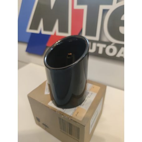 (GYÁRI ÚJ) BMW Kipufogóvég fekete króm 2-es F87 M2 LCI / 3-as F80 M3+LCI / 4-es F82 M4+LCI / F83 M4+LCI