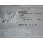 ÁR/DB [GYÁRI BONTOTT] BMW - OLAJHŰTŐ CSŐ - 3-AS / E90+LCI ; E91+LCI ; E92+LCI ; X1 E84 - 1722 7577639  +  7577640