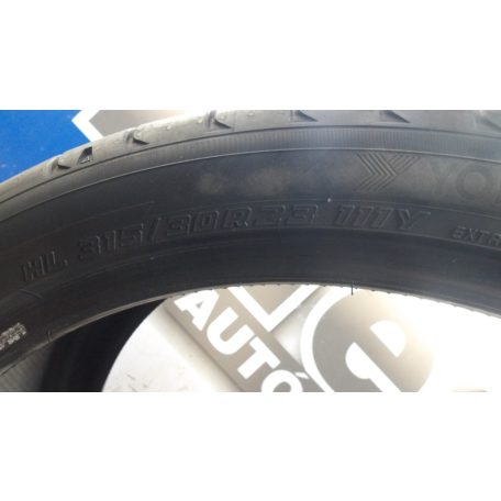  ÁR/DB (GYÁRI BONTOTT) YOKOHAMA ADVAN SPORT V107 315/30R23 DOT2323