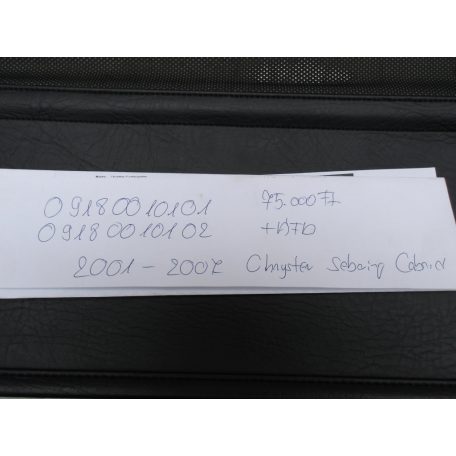 [GYÁRI ÚJ] CHRYSLER SEBRING CABRIO (2001-2007) SZÉLFOGÓ |  09180010101 / 09180010102