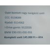   [GYÁRI BONTOTT] BMW - NAGY NAVIGÁCIÓS SZETT - CCC ; KIJELZŐ ; I-DRIVE GOMB - 3-AS M3 ; ; E90 ; E91 ; E92 ; E93 