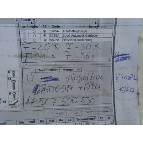 [GYÁRI ÚJSZERŰ] BMW - INTERCOOLER - 1-ES ; 2-ES ; 3-AS ; 4-ES / F20 + LCI ; F21 + LCI ; F22 + LCI ; F23 + LCI ; F30+LCI ; F31 + LCI ; F34GT + LCI ; F32 + LCI ; F33 ; F36 GRANCOUPÉ + LCI 