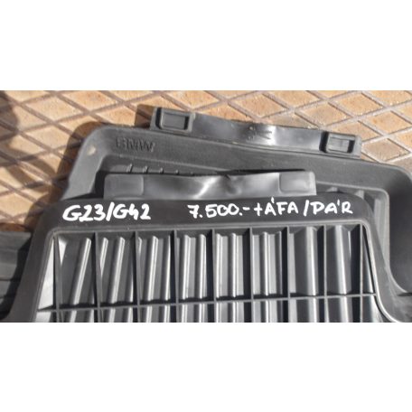  [GYÁRI BONTOTT] BMW GUMISZŐNYEG HÁTSÓ PÁR G23/G42