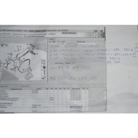 [GYÁRI BONTOTT] BMW - KLÍMACSŐ - 5-ÖS ; 6-OS ; 7-ES / F07 GT+LCI ; F10+LCI ; F11+LCI  - 550i ; 550ix ; F06 GC+LCI ; F12+LCI ; F13+LCI  - 650i ; 650iX ; F01+LCI ; F02+LCI ; - 750i ; 750iX ; B7 ; B7X 