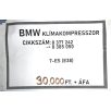   GYÁRI BONTOTT] BMW - KLÍMAKOMPRESSZOR - 7-ES (E38) - CIKKSZÁM: 8385050 -