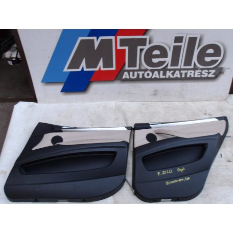 (ÁR/DB)[GYÁRI BONTOTT] BMW E70+LCI ANGOL KIADÁSÚ JOBB/BAL OLDALI KÁRPIT HANGSZÓRÓVAL