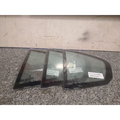 ÁR / DB [GYÁRI ÚJ] BMW - OLDAL ÜVEG; BAL HÁTSÓ | E46 / 3-AS | 8196029