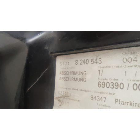 (GYÁRI ÚJ) BMW Légterelőcső bal oldali 5-ös sorozat E39