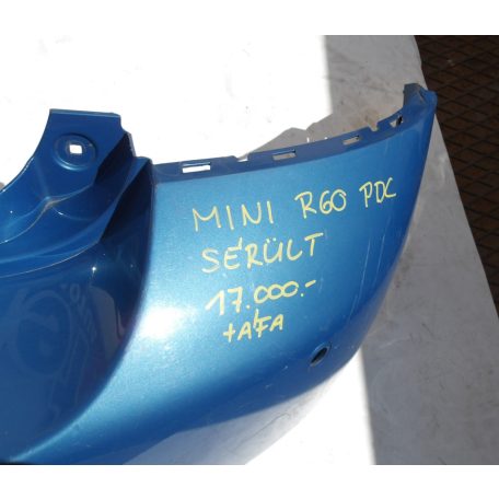 [GYÁRI BONTOTT] MINI - HÁTSÓ LÖKHÁRÍTÓ - KÉK - R60 PDC , SÉRÜLT! 