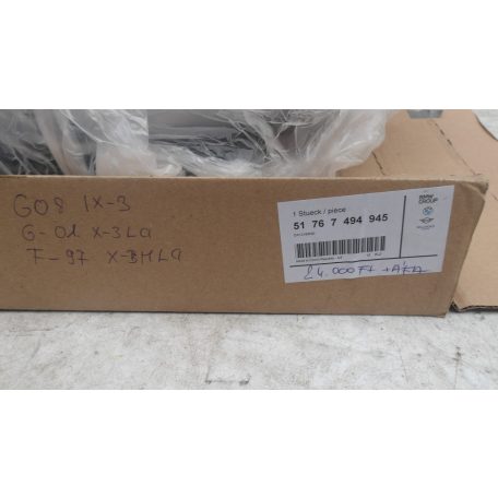 [GYÁRI ÚJ] BMW G01/G08 X3/IX3 CSOMAGTÉRAJTÓ  SZIGETELÉS/KÉDER 7494945