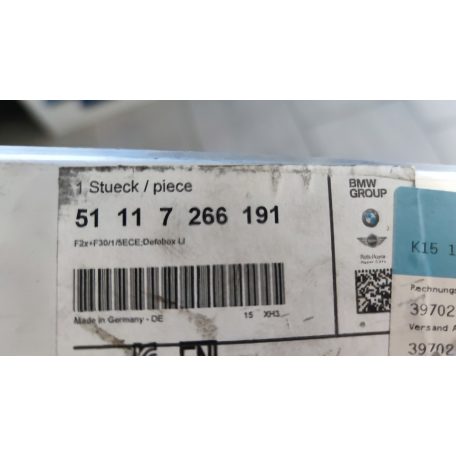 (GYÁRI ÚJ) BMW Deformációs elem bal első 1-es sorozat F20+LCI / F21+LCI / 2-es sorozat F22+LCI / F23+LCI / 3-as sorozat F30+LCI / F31+LCI / MS BMW Motorsposrt M235i Racing