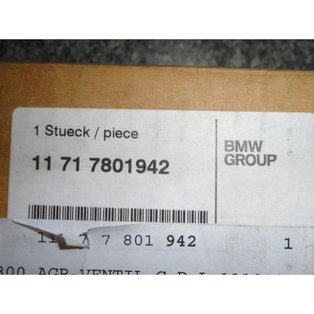 [GYÁRI ÚJ] BMW EGR szelep - 1-es/ 3-as/ 5-ös / X3 / 1,8D ; 2,0D