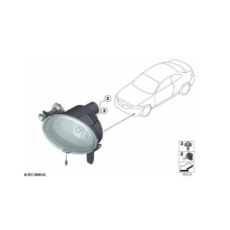 [GYÁRI ÚJ] BMW BAL KÖDLÁMPA | 1-ES / 2-ES / 3-AS / 4-ES | 7315559