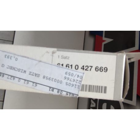 (GYÁRI ÚJ) BMW Ablaktörlő lapát szett Z4 E85 / E86