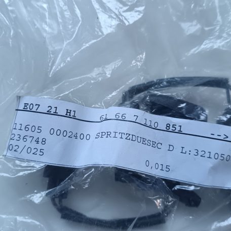 (GYÁRI ÚJ) BMW Fúvóka 1' E81 / E82 / E87+LCI / E88 / X3 E83+LCI / X5 E53 / Z4 E85 / Z4 E86