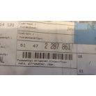 (GYÁRI ÚJ) BMW Gumiszőnyeg garnitúra hátsó fekete 2-es sorozat F45 Active Tourer+LCI