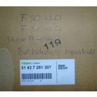 [GYÁRI ÚJ] BMW - BAL HÁTSÓAJTÓ KAPASZKODÓ - 3-AS / F30+LCI ; F31+LCI - 5142 7281307