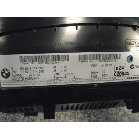 [GYÁRI BONTOTT] BMW - PRO. NAVIGÁCIÓ SZETT | E90, E91 /// 3-AS | 9114362016; 4829419
