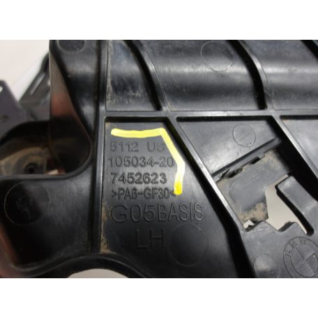 (ÁR/DB)[GYÁRI ÚSZERŰ] BMW JOBB ÉS BAL KIPUFOGÓVÉG TARTÓ/FOGLALAT | X5 G05 +LCI | 51 12 7452623 / 51 12 7452624