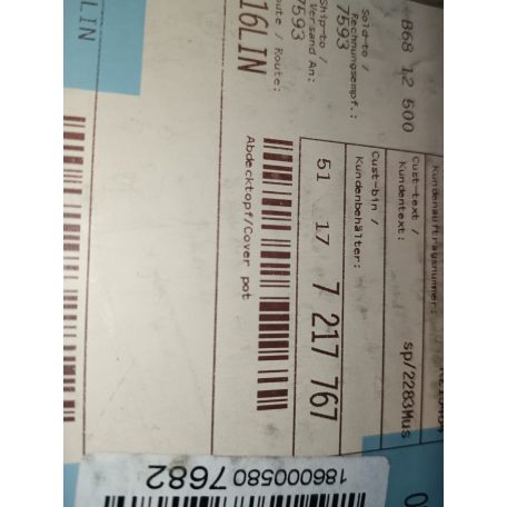 (GYÁRI ÚJ) BMW Tankajtó 5-ös sorozat F11+LCI