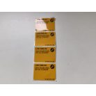 (GYÁRI ÚJ) BMW Öntapadós matrica "Lifetime no oil change" 