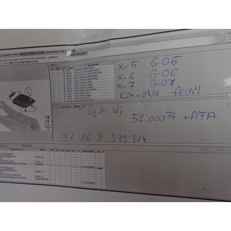 [GYÁRI ÚJ] BMW - Könyöklő fedél - X5, G05, X6, G06, X7, G07 