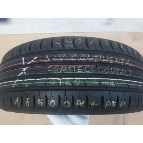 1DB [GYÁRI ÚJ] CONTINENTAL - CONTIECOCONTACT | 205/55R16 | 91V | 0720 | 6mm | NYÁRI 