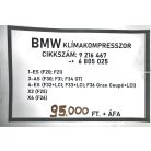 [GYÁRI BONTOTT] BMW - KLÍMAKOMPRESSZOR - 1-ES; 3-AS; 4-ES; X3; X4 - CIKKSZÁM: 6805025 -