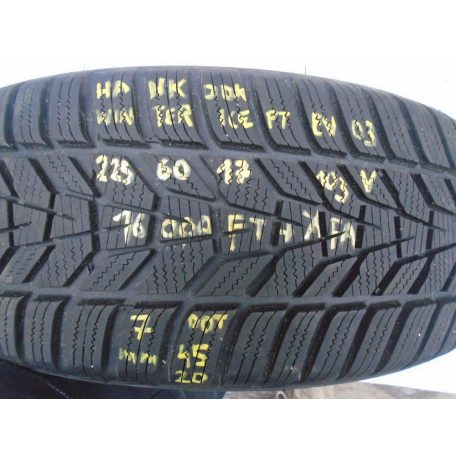 [HASZNÁLT] HANKOOK - Winter Icept Evo3 / 225/60R17 103V / 7mm , DOT: 4520mm