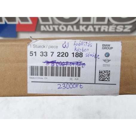 [GYÁRI ÚJ ENYHÉN SÉRÜLT] BMW JOBB ELSŐ AJTÓ ALSÓ DÍSZLÉC | 3-AS E90+LCI; E91+LCI | 51 33 7220188