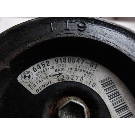 [GYÁRI BONTOTT] BMW - KLÍMAKOMPRESSZOR - 3-AS; 5-ÖS; 6-OS - CIKKSZÁM: 9180547 -