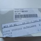 (GYÁRI ÚJ) BMW Izzó 