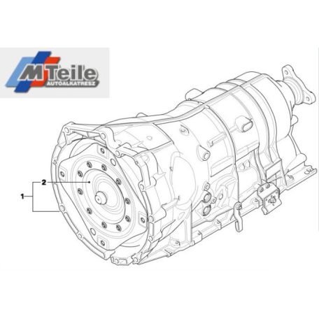 AUTOMATA VÁLTÓ E60/E61/E63/E64 545I 645CI 6HP26Z