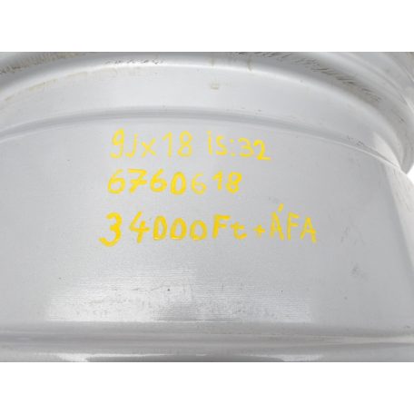 (1DB)[GYÁRI HASZNÁLT] BMW FELNI "star spoke 124" | 5-ÖS E60 +LCI | 9Jx18 ET:32 | 36 11 6775646