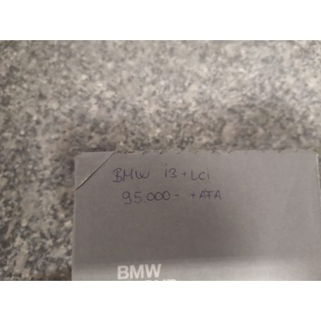 [GYÁRI ÚJ] BMW - I3 + LCI | KAROSSZÉRIARAGASZTÓ | 83192355849