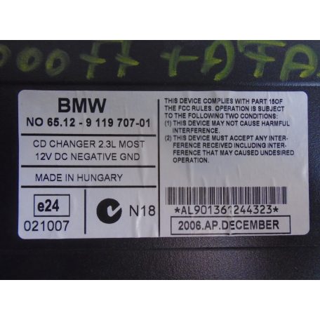 [GYÁRI BONTOTT] BMW - CD TÁR / 1-ES / 3-AS / E81 ;E87+LCI ; E90 ; E91 ; E92 