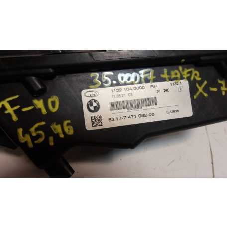  [GYÁRI BONTOTT] BMW KÖDLÁMPA JOBB OLDALI F40/F45/F46 7471082