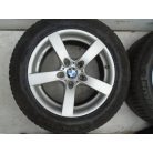 [UTÁNGYÁRTOTT HASZNÁLT] RIAL alufelni szett BMW - (F25-höz) / 225/60R17 - 103H  Michelin Lattitude Alpin Téli gumi - dot: 3017 - 5,2mm