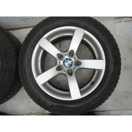 [UTÁNGYÁRTOTT HASZNÁLT] RIAL alufelni szett BMW - (F25-höz) / 225/60R17 - 103H  Michelin Lattitude Alpin Téli gumi - dot: 3017 - 5,2mm