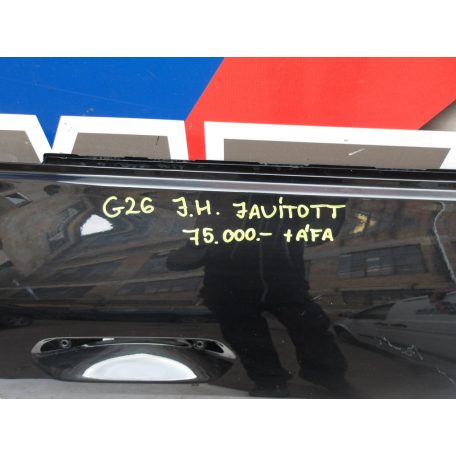 [GYÁRI BONTOTT] BMW G26 JOBB HÁTSÓ AJTÓ JAVÍTOTT 