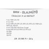   [GYÁRI BONTOTT] BMW - OLAJHŰTŐ HŐCSERÉLŐ - 1-es; 2-es; 3-as; 4-es; 5-ös; X1; X3; X5 - | N47N ; N47S1| 11 42 8507627
